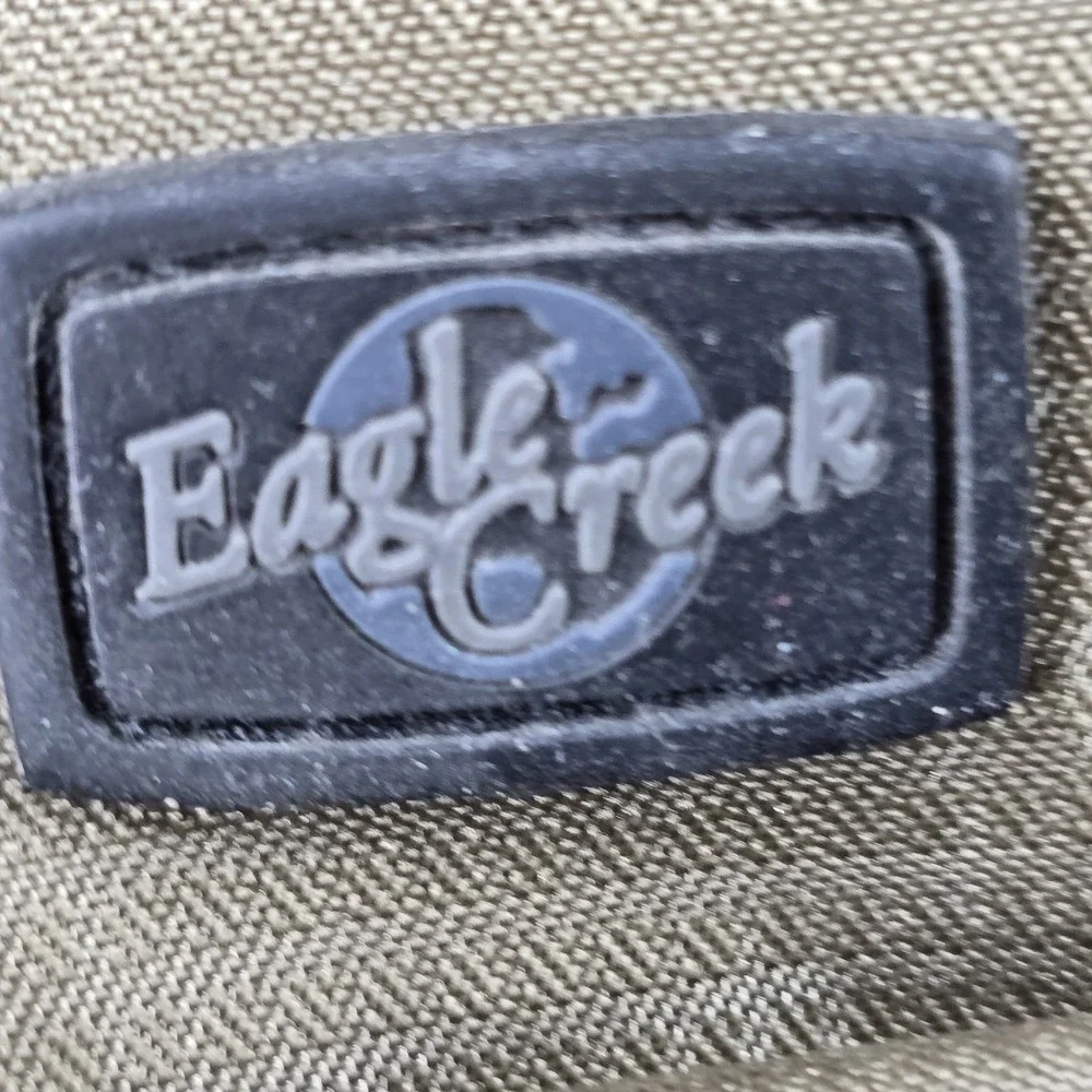 Eagle Creek Backpack Daypack Padded Laptop Bag Travel Olive Green Convertible